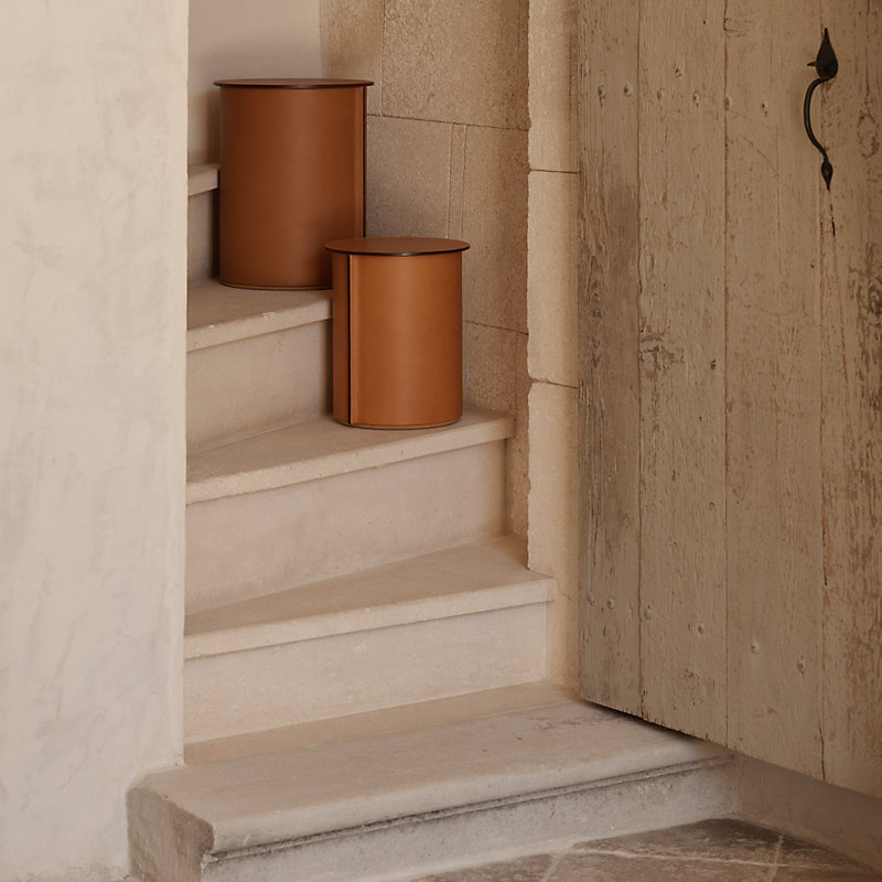 Equipages d'Hermès cork stool, small model | Hermès USA